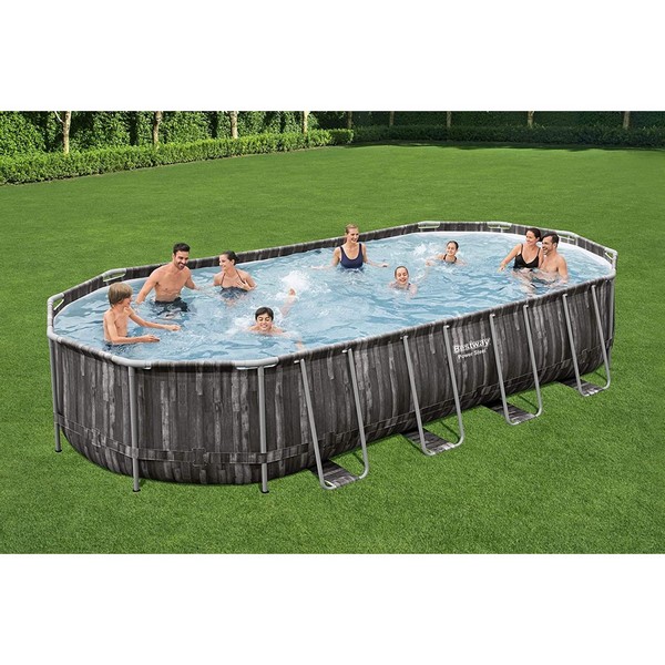 Продукт Bestway - Сглобяем басейн POWER STEEL 732x366x122см имитация на дърво - 0 - BG Hlapeta